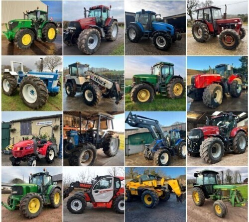 THE SOUTH WEST JANUARY ONLINE TIMED AUCTION OF TRACTORS, VEHICLES & EXCAVATORS, FARM MACHINERY, LIVESTOCK & GENERAL EQUIPMENT