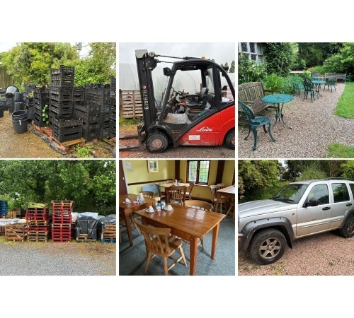 AUCTION 1 - ONLINE TIMED DISPERSAL SALE OF VEHICLES, NURSERY EQUIPMENT, TEA ROOM CAFE EQUIPMENT AND LARGE QTY OF PLANTS & SHRUBS