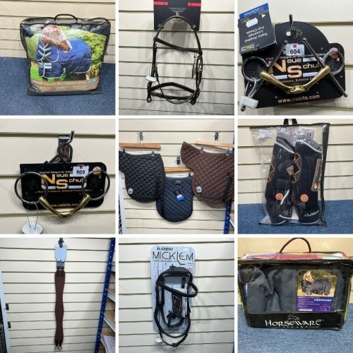 CATALOGUE 2 - PADDOCK PANTRY UNRESERVED AUCTION OF RUGS, TACK, ASSOCIATED & SHOP DISPLAY EQUIPMENT