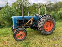 1960 FORDSON POWER MAJOR 2WD TRACTOR - 62