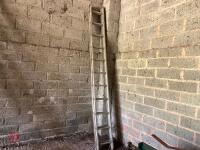 CLIMAX 5.6M ALUMINIUM LADDER - 2