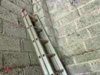 CLIMAX 5.6M ALUMINIUM LADDER - 9