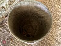 GALVANISED ORNATE PLANTER - 2