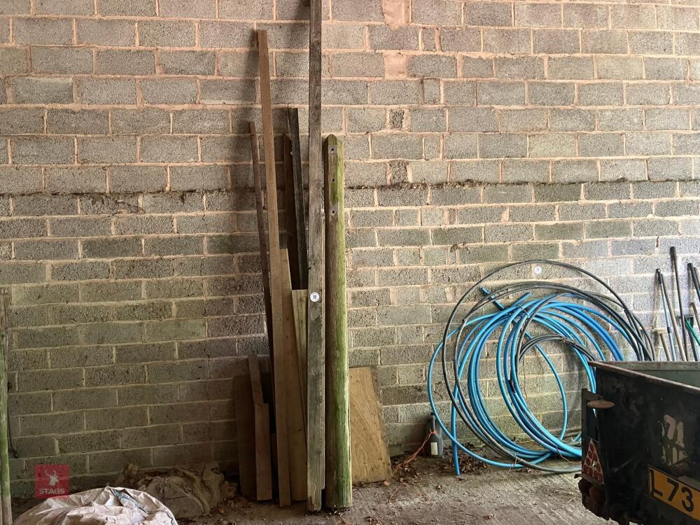 GATE POST & TIMBER