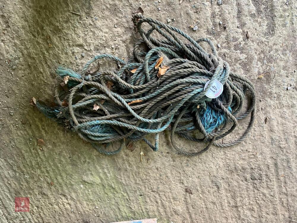 LENGTH OF ROPE