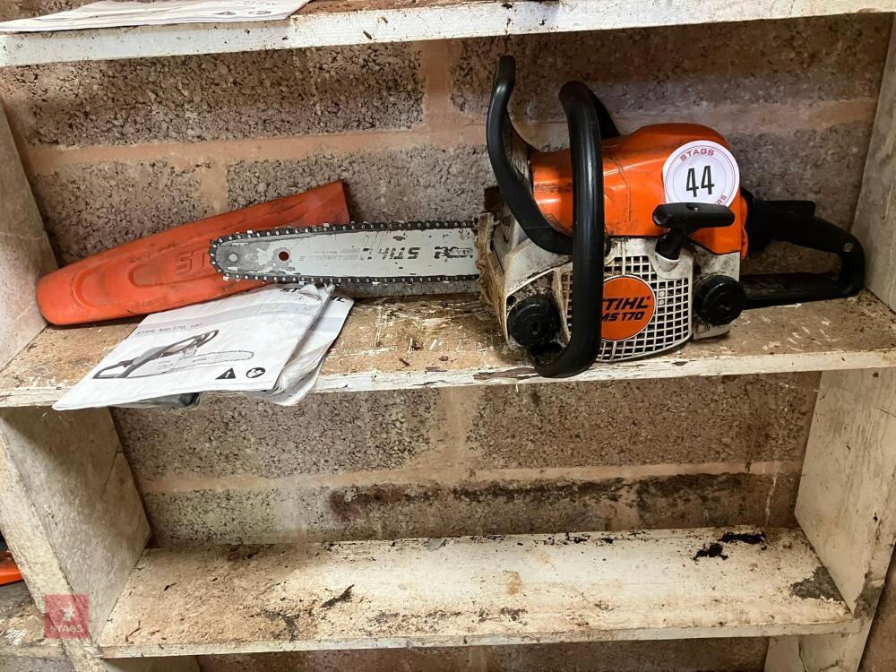 2019 STIHL MS170 CHAINSAW