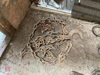 ASSORTED CHAINS & CROOKS - 6