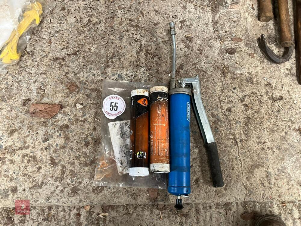 DRAPER GREASE GUN & GREASE