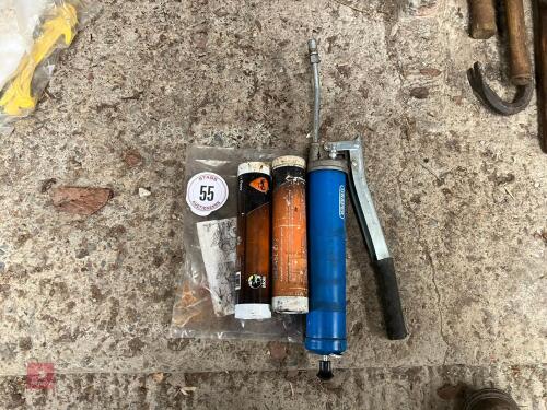 DRAPER GREASE GUN & GREASE
