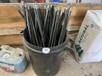 LARGE SET OF DRAIN RODS