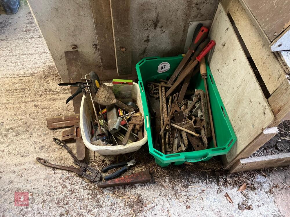 TOOLS & IRON MONGERY
