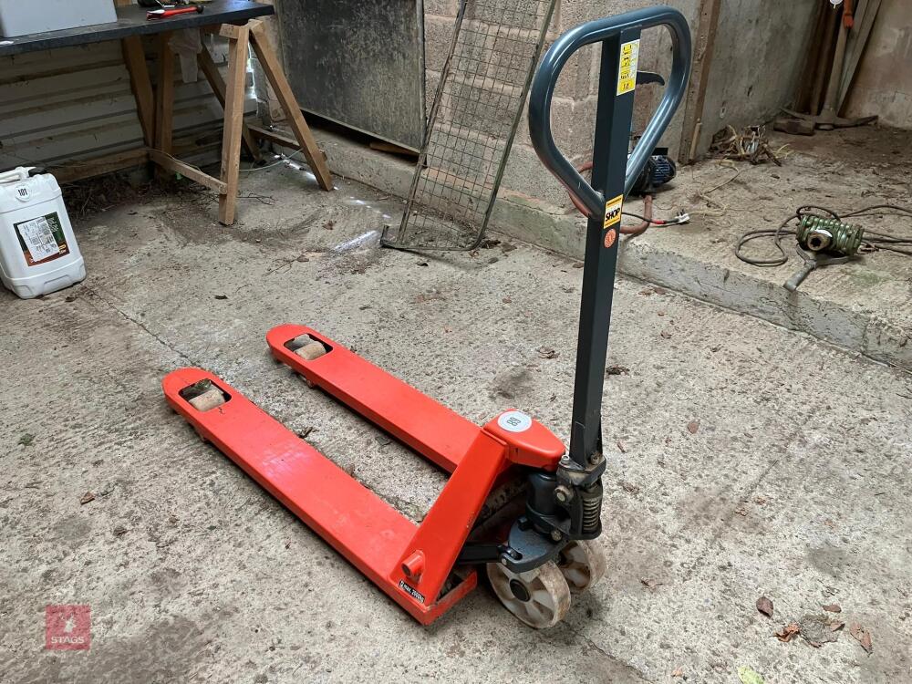 2020 JUNGHEINRICH 2T PALLET TRUCKS
