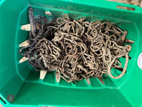 BOX OF COW CHAINS