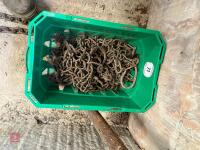 BOX OF COW CHAINS - 7