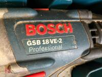 BOSCH DRILLS & 3 BATTERIES - 2
