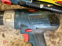 BOSCH DRILLS & 3 BATTERIES - 5