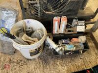 FIXINGS, STAPLES, CABLE TIES ETC