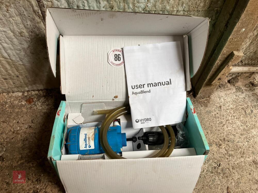 AQUA BLEND HYDRO DOSING PUMP
