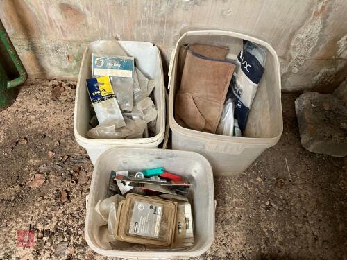GLOVES, MASKING & FIXINGS