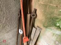 IRON BAR, PICK AXE, SCYTHE ETC - 3