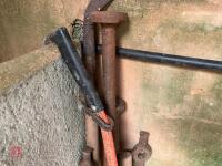 IRON BAR, PICK AXE, SCYTHE ETC - 4