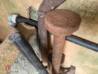 IRON BAR, PICK AXE, SCYTHE ETC - 6