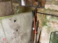 IRON BAR, PICK AXE, SCYTHE ETC - 12