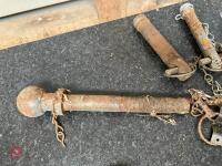 BALL HITCHES & ASSOCIATED PINS - 8