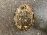 FORDSON MAJOR DIESEL BADGES - 3