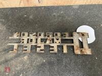 FORDSON MAJOR DIESEL BADGES - 7