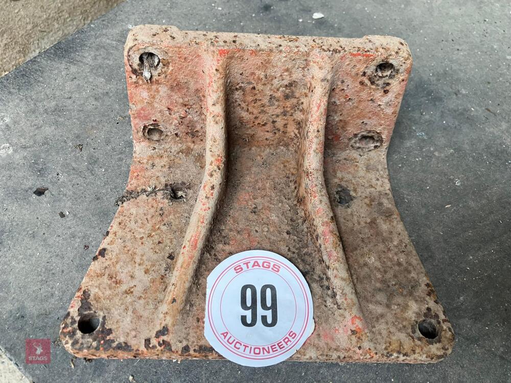 NUFFIELD SAFETY FRAME BRACKETS