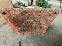NUFFIELD SAFETY FRAME BRACKETS - 2
