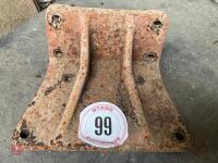 NUFFIELD SAFETY FRAME BRACKETS - 5