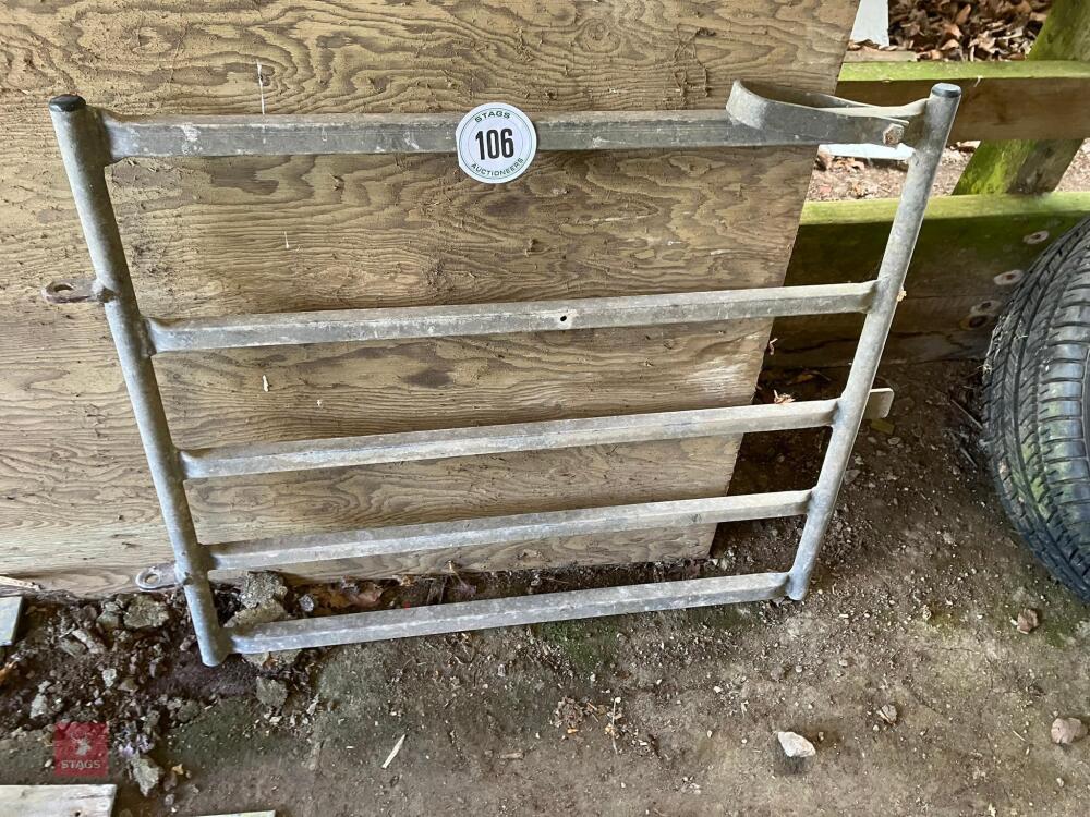 SMALL GALVANISED GATE