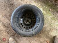 MICHELIN 195/60 R15 WHEEL & TYRE - 6