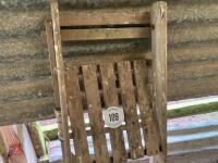 WOODEN DECORATORS STEP LADDER - 2