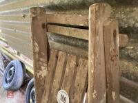 WOODEN DECORATORS STEP LADDER - 7