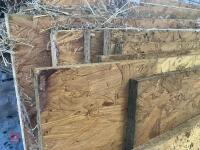 13 SHEETS OF CHIP BOARD - 11