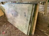 5 SHEETS OF PLY BOARD - 12