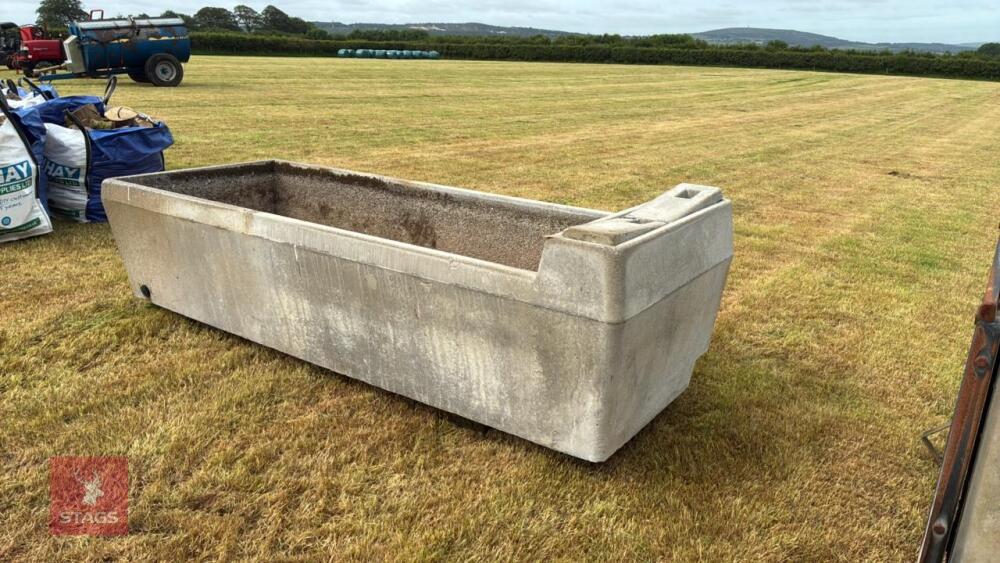 HIGH CAPACITY CONCRETE WATER TROUGH