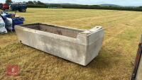 HIGH CAPACITY CONCRETE WATER TROUGH