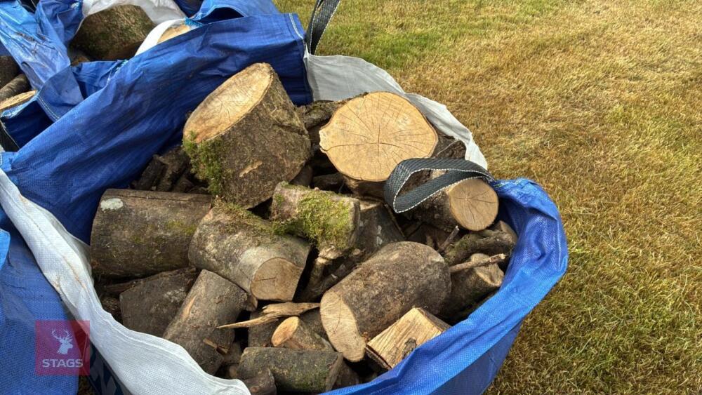 DUMPY BAG OF LOGS