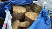 DUMPY BAGS OF LOGS - 2