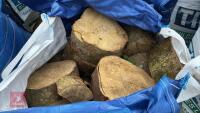 DUMPY BAGS OF LOGS - 3