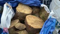 DUMPY BAGS OF LOGS - 4