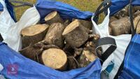 DUMPY BAGS OF LOGS - 2