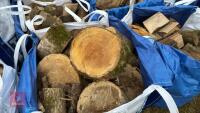 DUMPY BAGS OF LOGS - 2