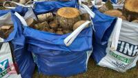 DUMPY BAGS OF LOGS - 2