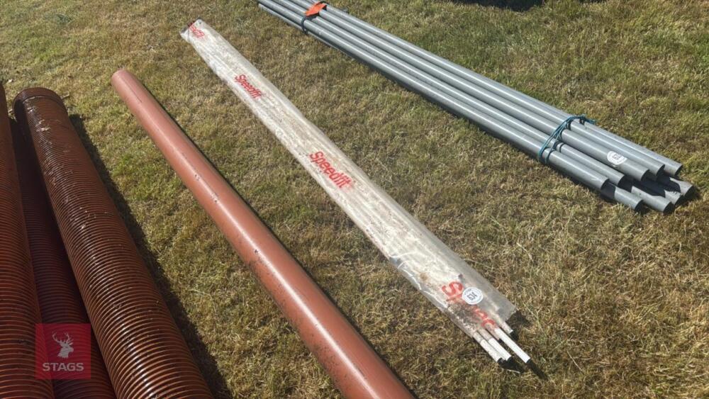 BAG OF WHITE 22MM PLUMBING PIPE