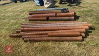 13 LENGTHS OIF 6'' DRAINAGE PIPE - 3